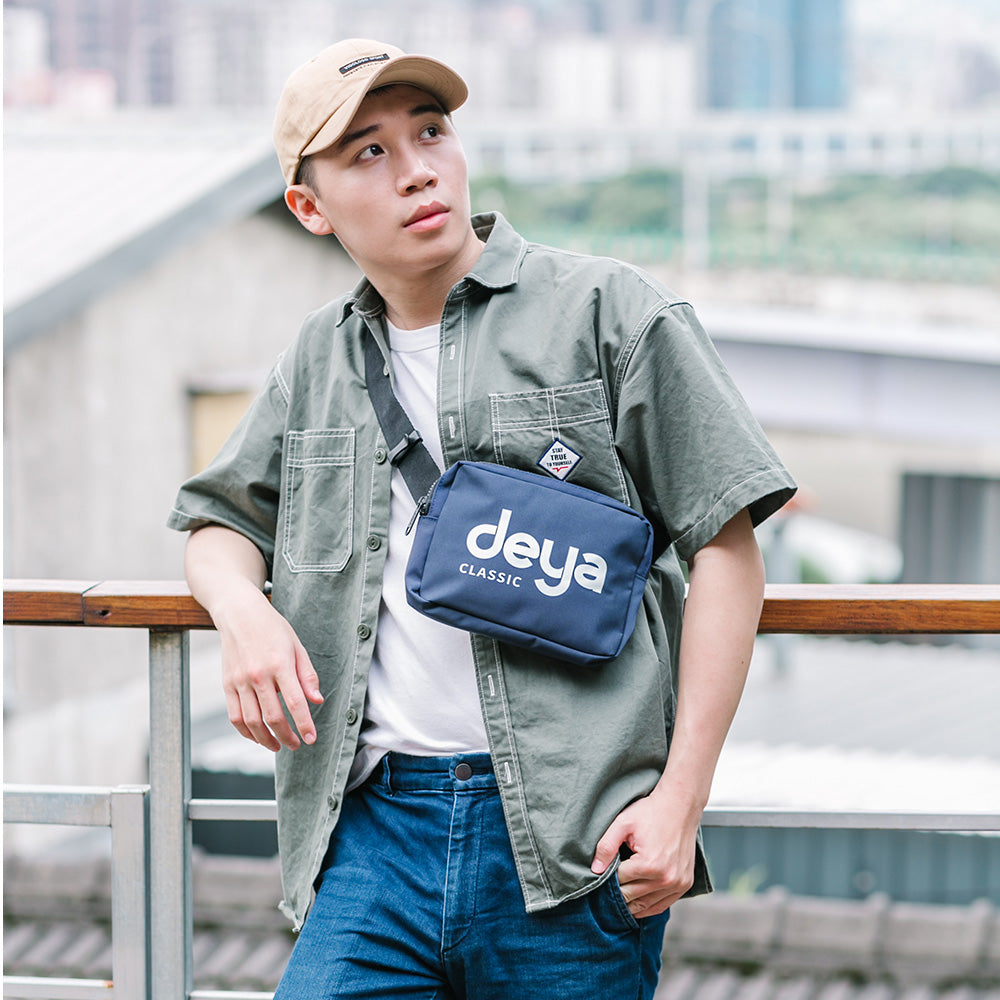 deya classic Shoulder Bag - Blue