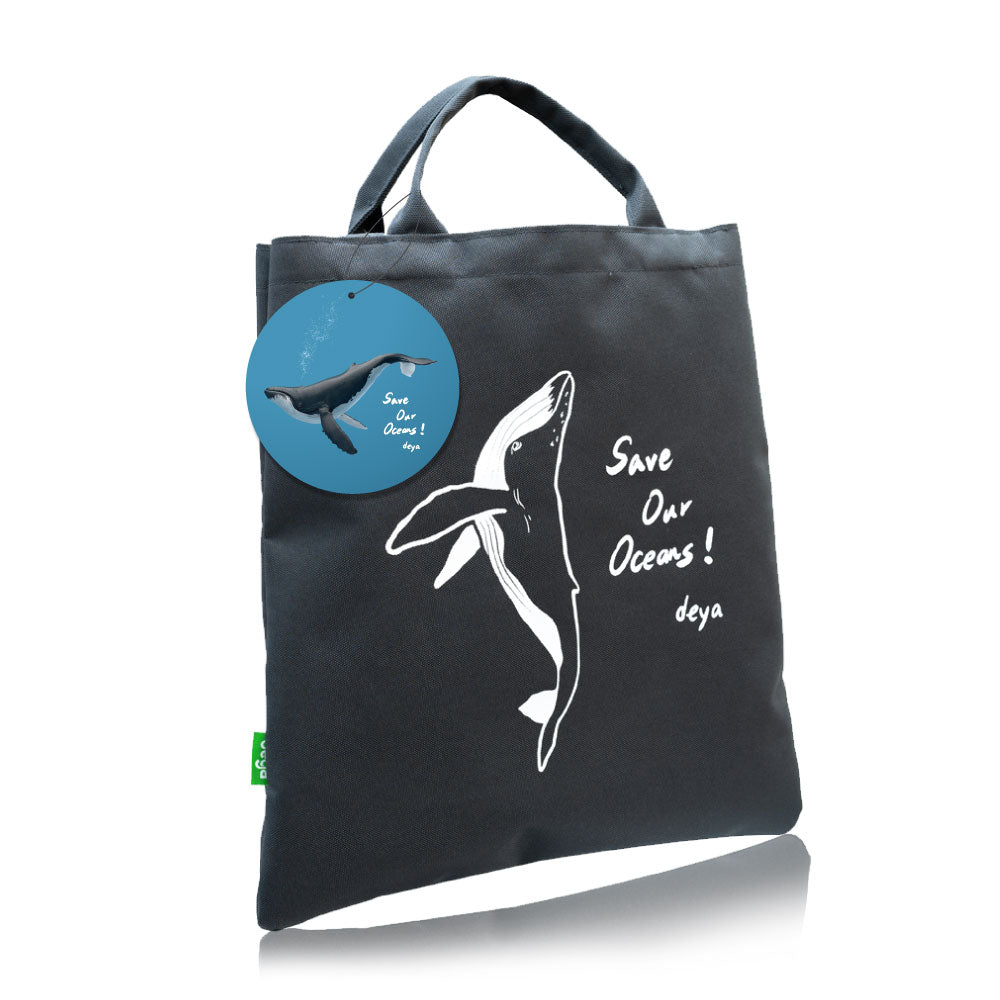Humpback Wale RecycledTote Bag