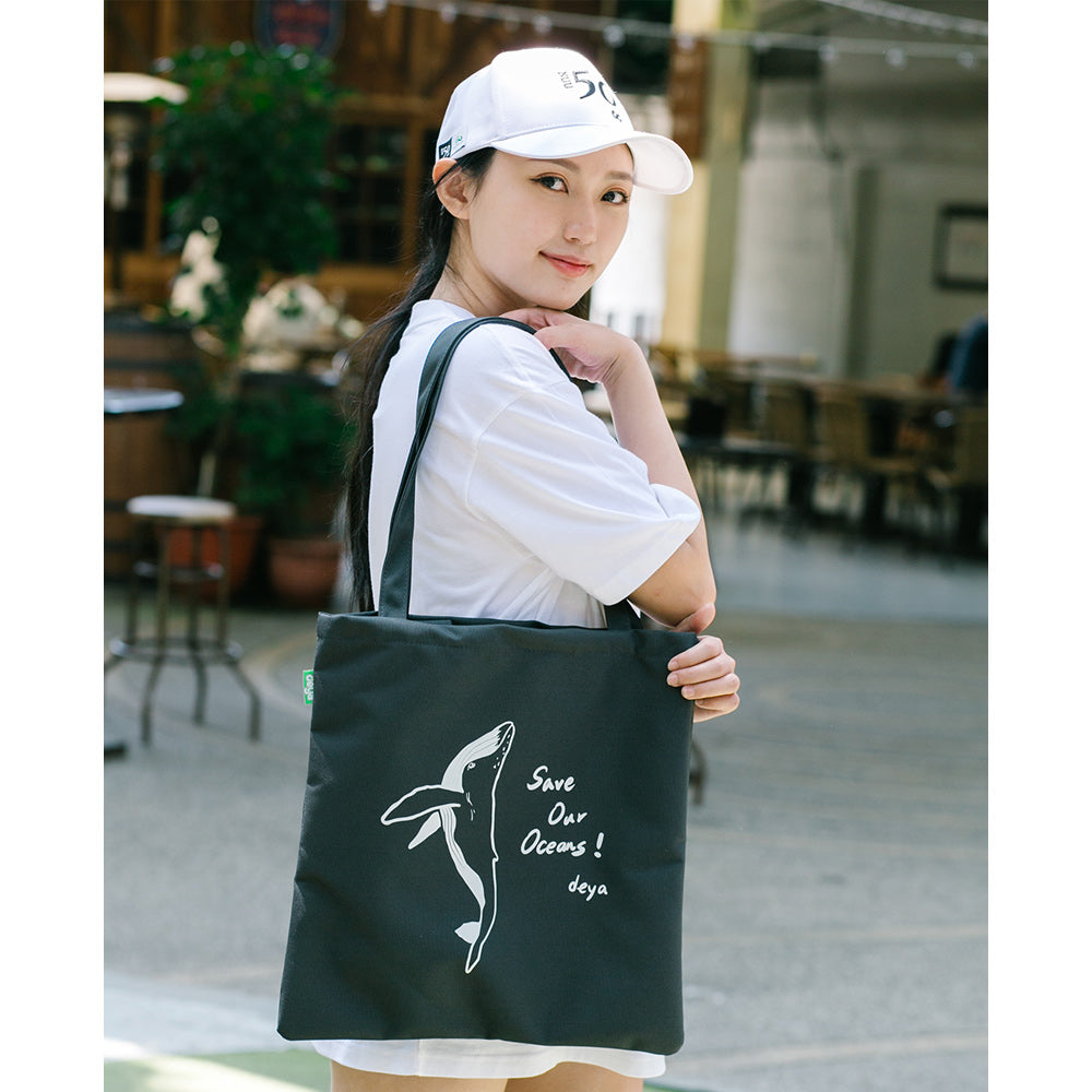 Humpback Wale RecycledTote Bag