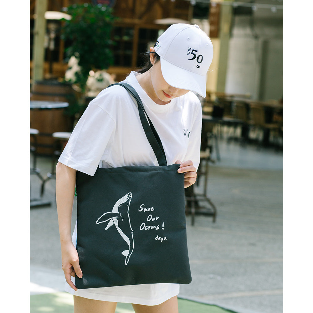 Humpback Wale RecycledTote Bag