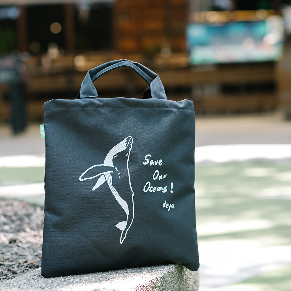 Humpback Wale RecycledTote Bag