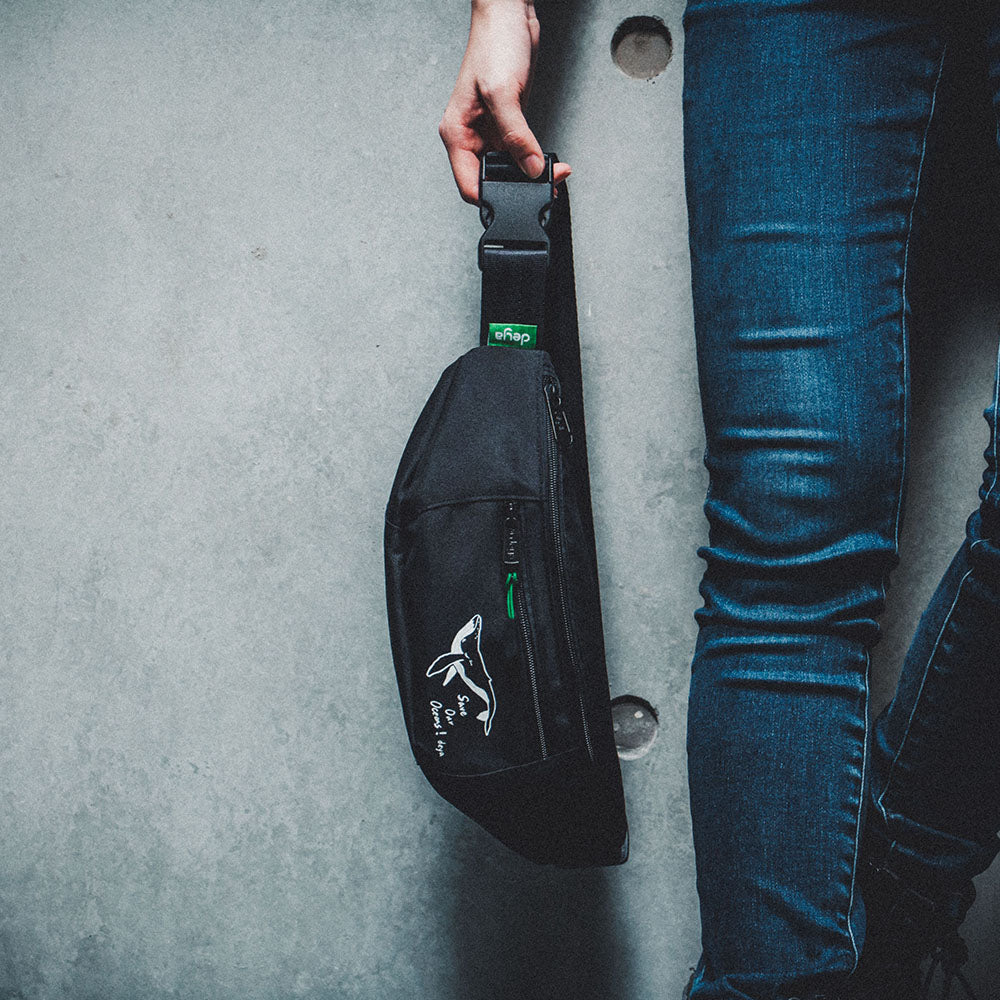 Humpback Wale Recycled Crossbody Bag