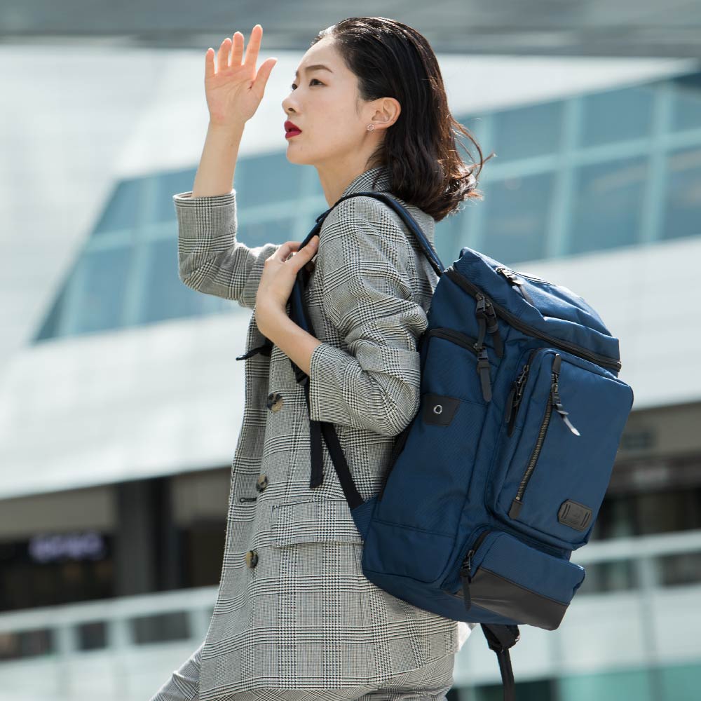 deya Bristol functional backpack - dark blue