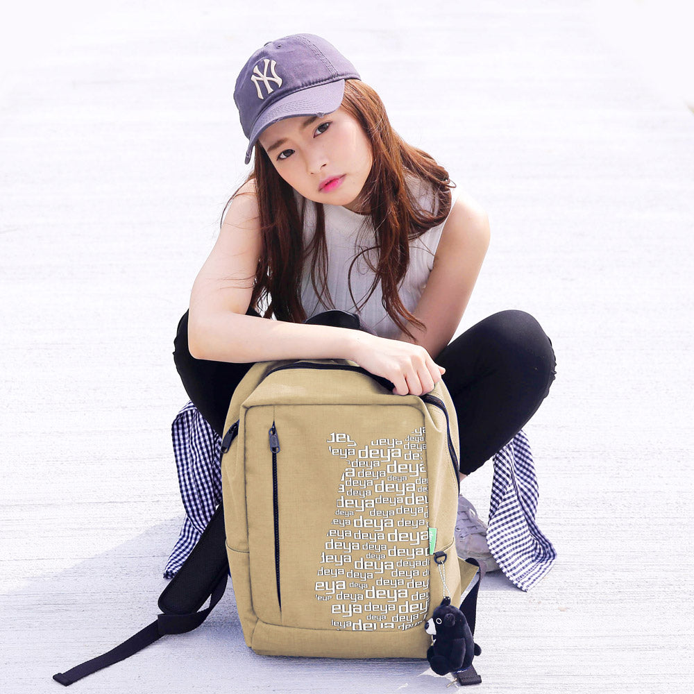 spotted Bear Recyled backpack-beige
