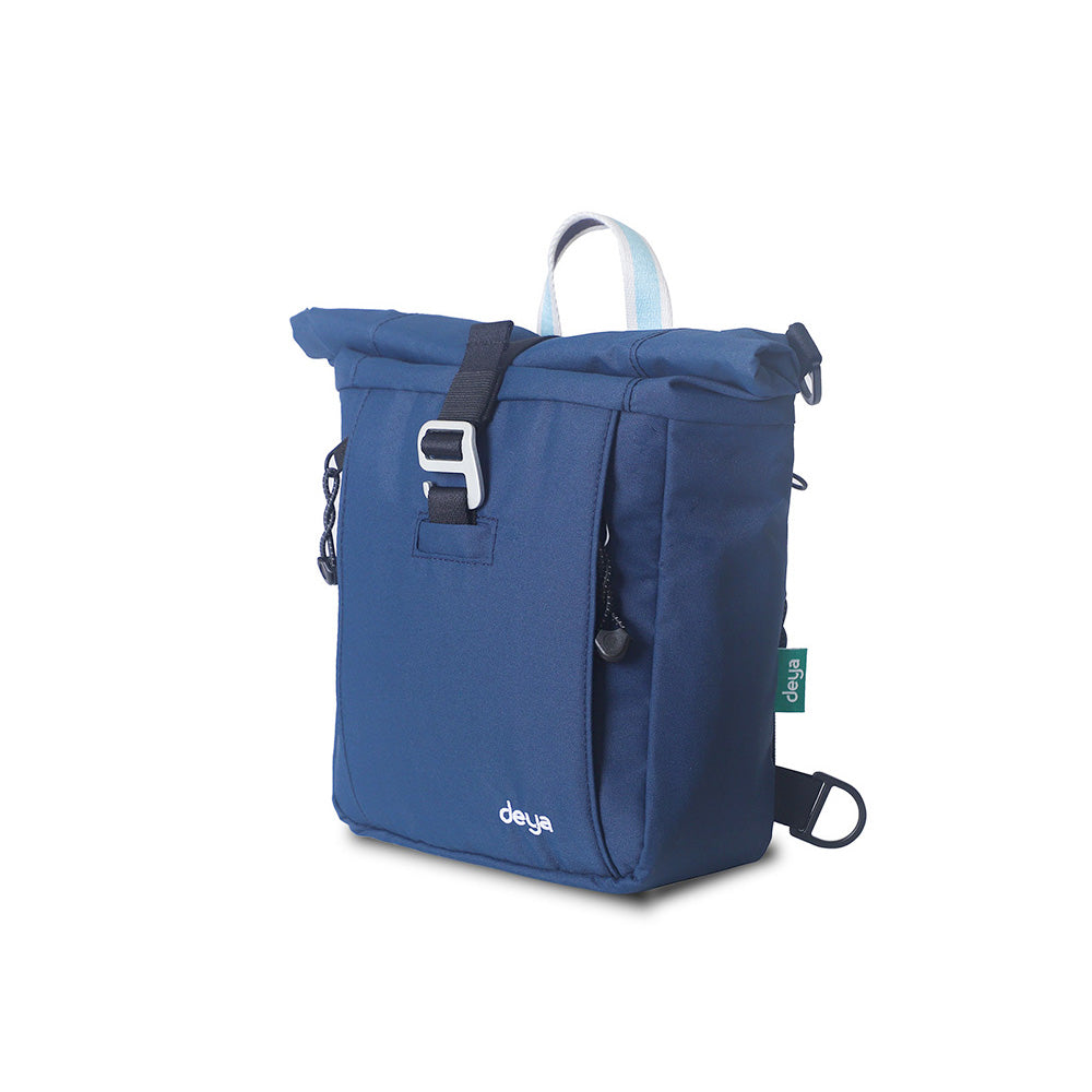 Ocean Recycled Roll Crossbody Bag-blue