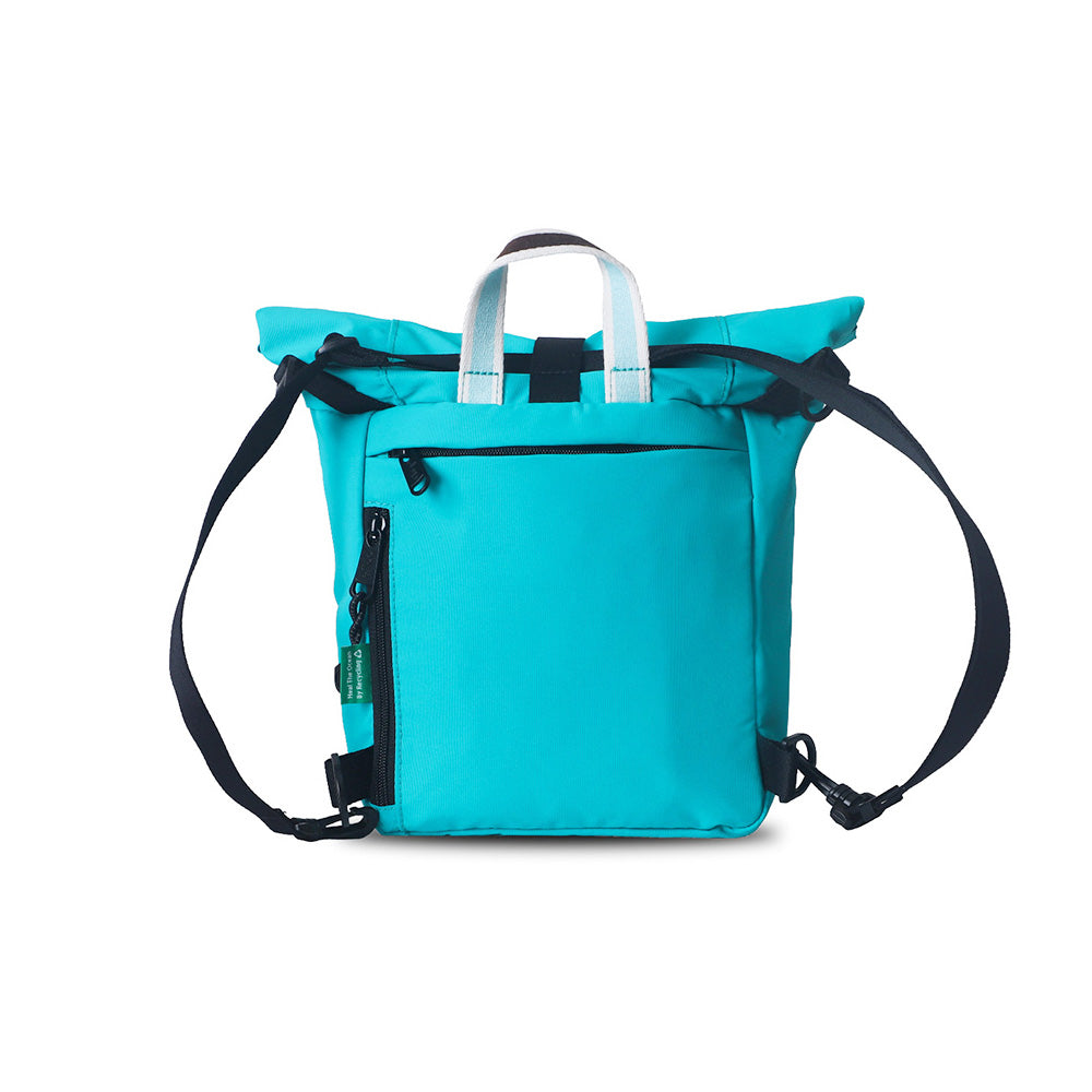 Ocean Recycled Roll Crossbody bag-blue