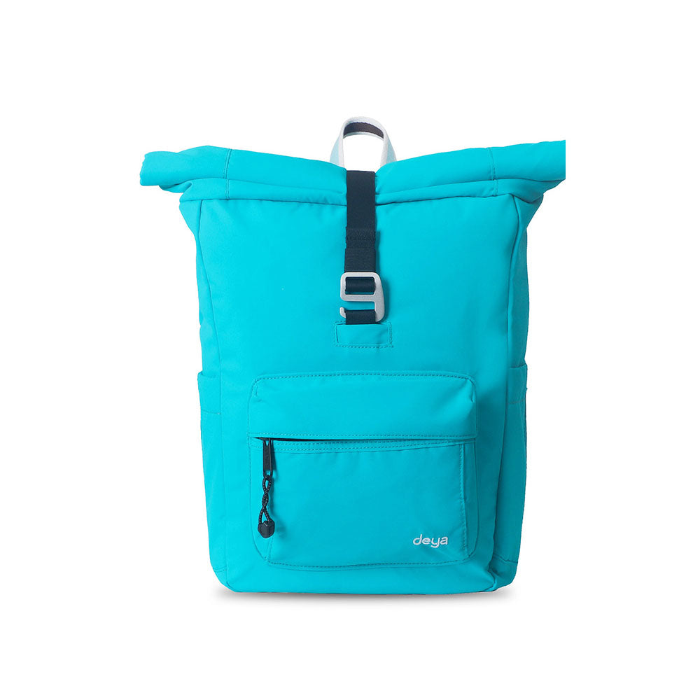 Ocean Recycled Roll Backpack-blue