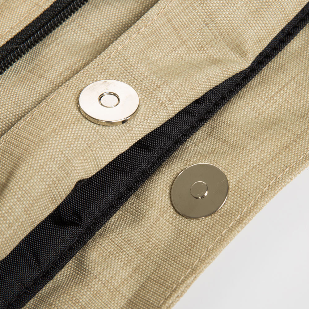 Light Spot Bear Recyled Two-Purpose Tote Bag-beige