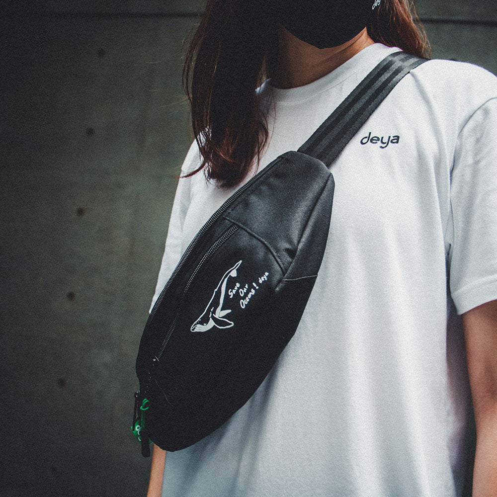 Humpback Wale Recycled Crossbody Bag